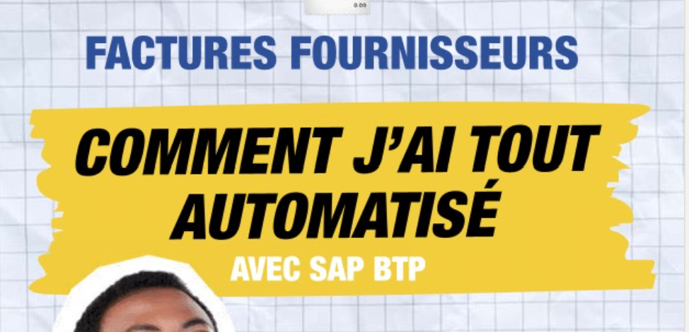 SAP BTP campagne factures